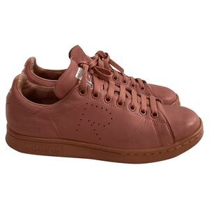 Adidas x Raf Simons Stan Smith Sneakers in Pink Leather
